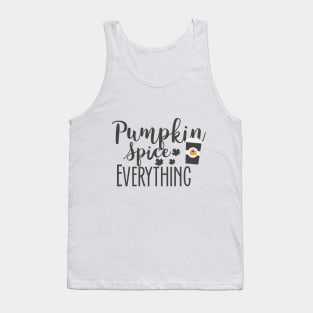 best gift for thanksgiving pumpkin spice everything t-shirt Tank Top